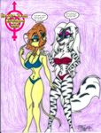  anthro betty_goldblum bikini cleavage clothed clothing crossover duo erotic_toon_all-stars_xxx feline female hybrid mammal mouse pleasure_bon_bon rodent sabrina_online skunk swimsuit tiger toddrogue69 zig_zag 