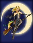  2014 anthro blonde_hair clothing costume crossdressing equine hair halloween hitoame113 holidays hooves horse magic_user male mammal smaller_version_at_the_source solo tongue witch 