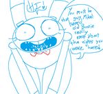  animatronic anthro creepy dialogue english_text female five_nights_at_freddy&#039;s five_nights_at_freddy&#039;s_2 lagomorph looking_at_viewer machine mammal mechanical mike_schmidt rabbit robot solo text the_weaver toy_bonnie_(fnaf) 