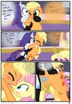  anal anal_penetration animal_genitalia anus applejack_(mlp) blonde_hair blue_eyes blush close-up comic cutie_mark dialogue dickgirl dickgirl_on_female double_penetration edit english_text equine female feral fluttershy_(mlp) forced freckles friendship_is_magic fur green_eyes hair hisexpliciteditor horn horse horsecock intersex intersex_on_female lesbian mammal my_little_pony open_mouth orange_fur pegasus penetration penis pink_hair pony purple_hair pussy pyruvate rape rarity_(mlp) smile text unicorn vaginal vaginal_penetration white_fur wings yellow_fur 