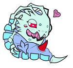  &lt;3 erection kog&#039;maw league_of_legends male multiple_eyes open_mouth pastry_of_apathy penis plain_background red_eyes solo video_games white_background 
