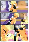  anal anal_penetration anus applejack_(mlp) blonde_hair blue_eyes blush close-up comic cutie_mark dialogue dildo double_penetration edit english_text equine female feral fluttershy_(mlp) forced freckles friendship_is_magic fur green_eyes hair hisexpliciteditor horn horse lesbian mammal my_little_pony open_mouth orange_fur pegasus penetration pink_hair pony purple_hair pussy pyruvate rape rarity_(mlp) sex_toy smile strap strapon text unicorn vaginal vaginal_penetration white_fur wings yellow_fur 