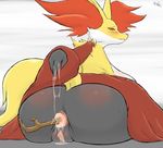  anal anal_insertion anal_penetration anal_prolapse anthro anus breasts butt canine delphox female fox insertion magic_user mammal masturbation nano-risk nintendo nude penetration pok&eacute;mon prolapse puffy_anus pussy pussy_juice solo video_games witch 