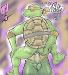  anal anal_penetration anthro balls brothers dj_mixer donatello_(tmnt) duo gay incest male michelangelo_(tmnt) penetration penis reptile scalie sibling teenage_mutant_ninja_turtles turtle 