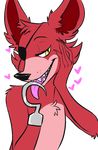  &lt;3 animatronic anthro bedroom_eyes canine five_nights_at_freddy&#039;s fox foxy_(fnaf) licking machine male mammal mechanical pose robot tongue tongue_out 