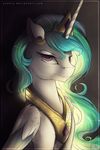  2014 crown equine evehly female feral friendship_is_magic horn mammal my_little_pony princess_celestia_(mlp) solo winged_unicorn wings 