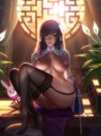  breasts d.va liang_xing overwatch pussy pussy_juice stockings tattoo thighhighs uncensored 