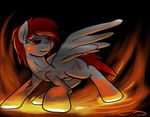  crimson_wing cutie_mark digitaldomain123 equine fan_character female feral gift hair mammal my_little_pony pegasus solo wings 