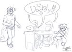  age_difference border_collie cam_collins canine collins comic cub dog incest line_art male male_pregnancy mammal monochrome roni_collins what wolfblade young 