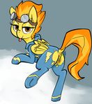  2014 anus butt equine eyewear female feral friendship_is_magic fur goggles hair looking_at_viewer mammal mcsweezy my_little_pony orange_hair pegasus pussy solo spitfire_(mlp) tongue tongue_out two_tone_hair wings wonderbolts_(mlp) yellow_fur 