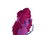  2014 alpha_channel animated blue_eyes cutie_mark deathpwny earth_pony equine eyelashes female feral fluffy friendship_is_magic fur hair horse long_hair looking_at_viewer mammal my_little_pony nightmare_fuel open_mouth pink_fur pink_hair pinkie_pie_(mlp) plain_background pony smile solo transparent_background 