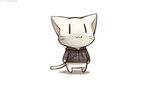  &lt;3 :3 ambiguous_gender animated anthro cat cute feline feral hoodie mammal standing unknown_artist whiskers 
