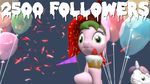  2014 3d balloon cake earth_pony equine fan_character female feral flag food friendship_is_magic fruitymilk girly happy hat horn horse male mammal my_little_pony party_hat pony smile sweetie_belle_(mlp) unicorn 