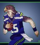  amber_eyes augur_buzzard avian beak football football_uniform green_outline kim_nguyen male nfl nike seattle_seahawks towel uniform wristband zarnala 