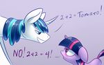  2014 blush brother_and_sister dialogue english_text equine eye_contact female feral friendship_is_magic horn horse male mammal my_little_pony shining_armor_(mlp) sibling smile text twilight_sparkle_(mlp) underpable unicorn 