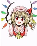  absurdres blonde_hair flandre_scarlet highres hirayama-h ponytail red_eyes solo touhou 