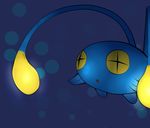  ambiguous_gender chinchou fish glowing issac_lazarus marine nintendo pok&eacute;mon solo underwater video_games water 