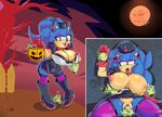  anthro big_breasts boots breasts crossgender cuisine disembodied_hand fangs female fingering group halloween holidays legwear nipples nurse pussy sega solo_focus sonic_(series) sonic_the_hedgehog spooky spread_legs spreading stockings undead zombie 