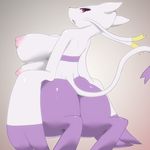 2014 anthro areola big_areola big_breasts big_butt big_nipples breasts butt female huge_areola huge_breasts mammal mienshao multi_breast nintendo nipples nude open_mouth pok&eacute;mon puffy_nipples side_boob solo unp video_games wide_hips 