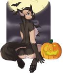  alpha_channel anthro bat breasts canine female halloween hindpaw holidays jack_o&#039;_lantern kneeling looking_at_viewer looking_back mammal nude paws plain_background pumpkin pussy side_boob solo venerit 