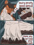  anthro blood canine comic crush macro male mammal micro mouse ohohflamethrower paws rodent rogue wolf xalex 