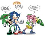  chauvels clothed clothing dialogue english_text evil_smile female gloves group hammer hedgehog humor insane male mammal rosy_the_rascal scourge_the_hedgehog sega sonic_(series) sonic_the_hedgehog text tools 