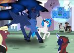  backlash91 boombox canterlot equine female feral friendship_is_magic horn horse magic male mammal my_little_pony octavia_(mlp) pony princess_luna_(mlp) royalty unicorn vinyl_scratch_(mlp) winged_unicorn wings 