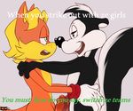  anthro antoine_d&#039;coolette canine coyote crazedg duo frottage gay looney_tunes male mammal penis pep&eacute;_le_pew sega sex skunk sonic_(series) warner_brothers 