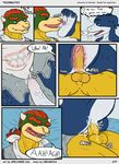  abs anal anal_penetration anthro anus balls bandai biceps bowser_koopa_junior_(roommates) clothing comic cowgirl_position cum cum_in_ass cum_inside cum_on_penis cum_string cumshot digimon dreamous_(writer) duo english_text flamedramon foot_fetish foot_focus gay giancarlo_rosato hands-free hi_res hindpaw horn humanoid_penis internal koopa leaking licking licking_foot male mario_bros muscles nintendo nude on_top orgasm paws pecs penetration penis piercing raised_tail roommates_(comic) scales scalie sex shirt spelunker_sal straddling text tongue tongue_out uncut vein video_games 
