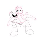  amy_rose anthro breasts duo female fembot hedgehog machine mammal mechanical pherociouseso robot roboticized_masters rose_woman sega sonic_(series) worlds_collide 