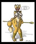  angry anthro big_breasts blush breasts canine crossgender cum cum_on_breasts cum_on_face cum_on_ground cum_on_leg cum_on_neck cum_on_toes dracojeff edit female fox fox_mccloud fur mammal nintendo nude orange_fur plain_background polearm solo staff star_fox tribal video_games weapon white_background 