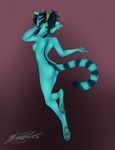 anthro back breasts butt cat feline female fur looking_at_viewer mammal pawpads paws pose raised_tail sensetivewhiskers side_boob solo tongue tongue_out 