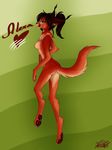  anthro caracal cat feline female lynx mammal sandy sensetivewhiskers solo 