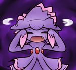  concave_(artist) dress eyes_closed female ghost hat magic_user mismagius nintendo open_mouth pok&eacute;mon solo spirit teeth video_games witch witch_hat 
