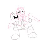  amy_rose anthro balls breasts dickgirl duo hedgehog intersex machine mammal mechanical nipples penis pherociouseso robot roboticized_masters rose_woman sega sonic_(series) worlds_collide 