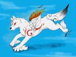  amaterasu canine deity female feral mammal video_games volac wolf ōkami 