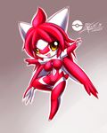  anthro blush breasts chibi female hair latias legendary_pok&eacute;mon mnxenx001 navel nintendo open_mouth plain_background pok&eacute;mon red_hair solo video_games wings yellow_eyes 