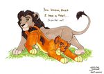  askaru duo feel feline female feral heat lion male mammal question raised_tail taya tayarinne together 