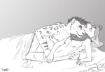  2014 antennae anthro bed cheetah chest_turf duo feline food foreplay gay ice_cream jerboa licking lying male mammal markings nipples nude rodent sketch tar0 teasing tongue tongue_out wings 