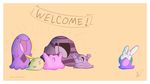  2013 ambiguous_gender blizarro ditto feral goomy grimer group gulpin happy muk nintendo open_mouth plain_background pok&eacute;mon swalot tongue video_games 