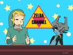  1girl ehz02 kogami_akira link lucky_channel lucky_star midna parody shiraishi_minoru the_legend_of_zelda the_legend_of_zelda:_twilight_princess 