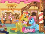  2014 cute earth_pony emr0304 equine female feral friendship_is_magic happy horse male mammal mr_cake_(mlp) mrs_cake_(mlp) my_little_pony pinkie_pie_(mlp) pony smile 