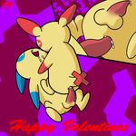  anal anal_penetration anus balls cowgirl_position cum cum_in_ass cum_in_mouth cum_inside cum_on_face duo gay gipbandit holidays male minun nintendo on_top penetration penis plusle pok&eacute;mon sex straddling tapering_penis valentine&#039;s_day video_games 