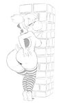  anthro big_butt breasts butt female hair ipan lausanne_(aj_the_flygon) legwear mario_bros nintendo pussy thigh_highs video)_games video_games yoshi 