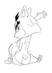  anthro archie archie_comics back breasts clove_the_pronghorn feamle looking_at_viewer pronghorn sega shimille sonic_(series) 