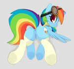  avoid_posting blue_fur conditional_dnp cute equine eyewear female friendship_is_magic fur glasses horse mammal my_little_pony pony pussy rainbow_dash_(mlp) red_eyes smitty_g socks 