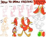  ? anthro avian banjo-kazooie bird cute english_text eyelashes eyes_closed feral green_eyes how_to kazooie open_mouth orange_feathers sketch sleeping text xiamtheferret 