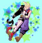  cloud_strife cloud_tifa couple final_fantasy final_fantasy_vii hug tifa_lockhart tifa_lockheart 