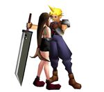  cloud_strife cloud_tifa final_fantasy final_fantasy_vii tifa_lockhart tifa_lockheart 