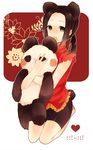  animal_ears axis_powers_hetalia bad_id bad_pixiv_id bike_shorts china_(hetalia) crossdressing fang male_focus miyako_(xxxbibit) open_mouth otoko_no_ko panda panda_ears solo stuffed_animal stuffed_panda stuffed_toy tail 